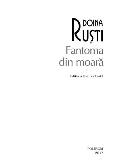 Fantoma din moară