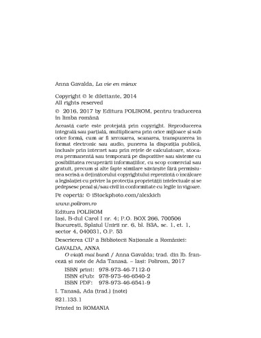 O viaţă mai bună O viaţă mai bună