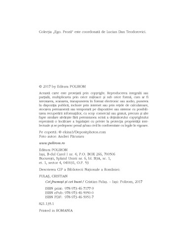 Cei frumoşi şi cei buni Cei frumoşi şi cei buni