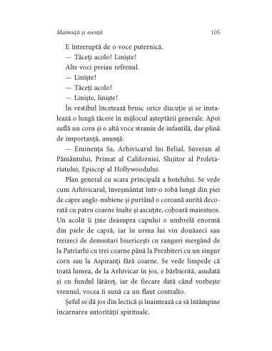 Maimuţă şi esenţă