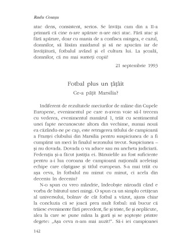 Fotbal plus ai mei şi ai nostri