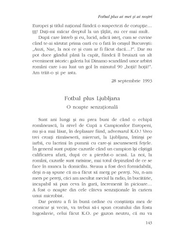 Fotbal plus ai mei şi ai nostri