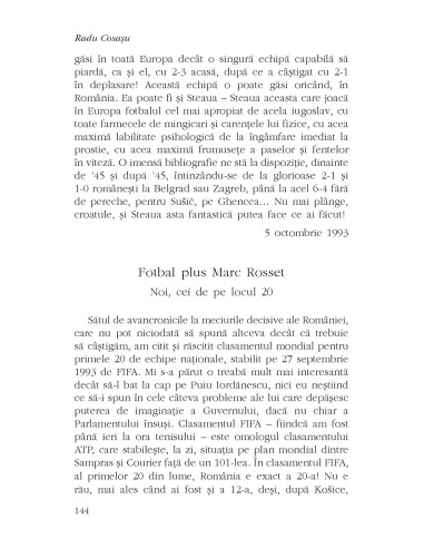 Fotbal plus ai mei şi ai nostri