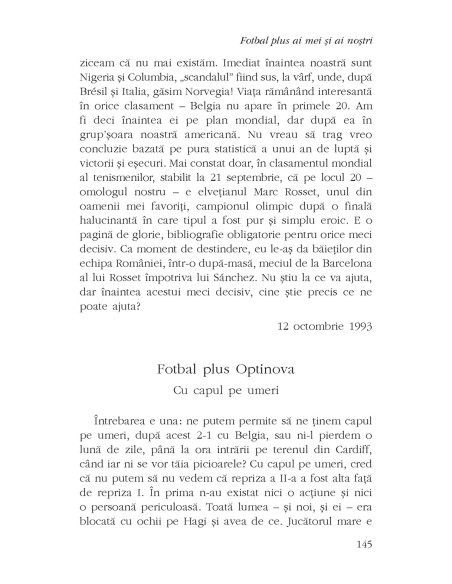 Fotbal plus ai mei şi ai nostri