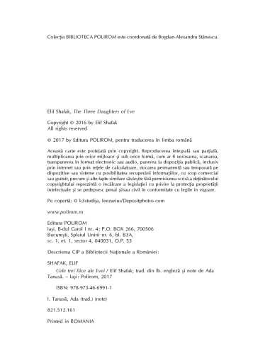 Cele trei fiice ale Evei Cele trei fiice ale Evei