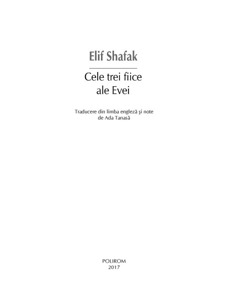 Cele trei fiice ale Evei