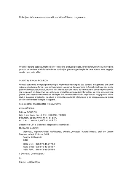 Vişinescu, torţionarul uitat. Închisoarea, crimele, procesul