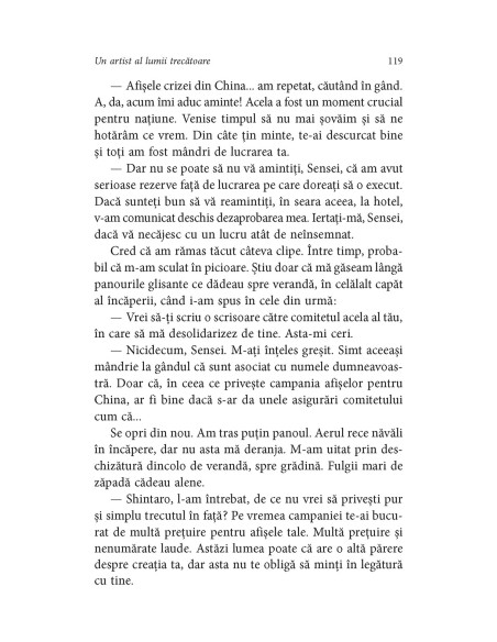 Un artist al lumii trecătoare (ediţia 2017)