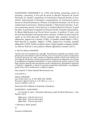 Un naturalist la tropice