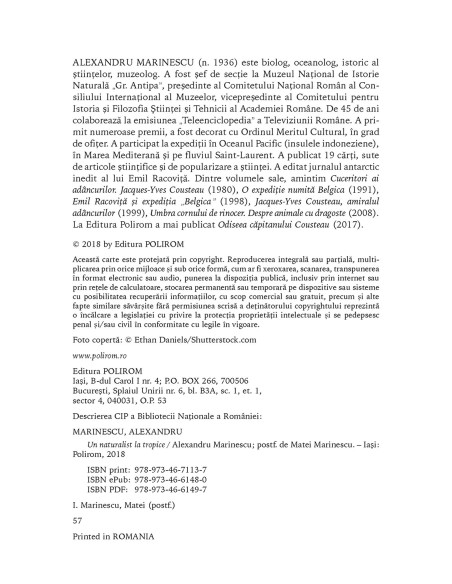 Un naturalist la tropice