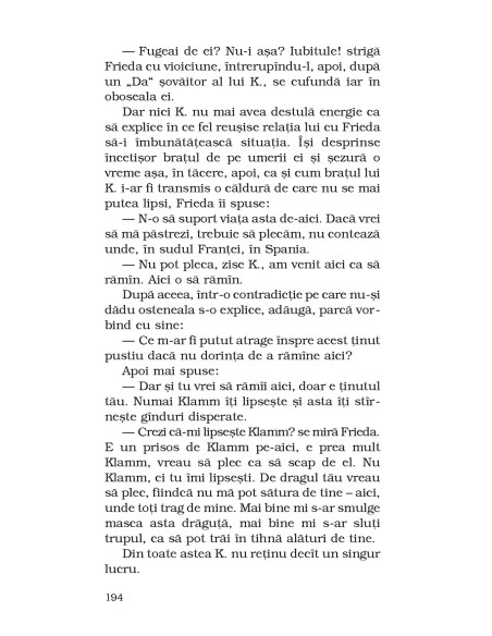 Castelul (traducere nouă)