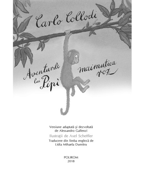 Aventurile lui Pipì, maimuţica roz