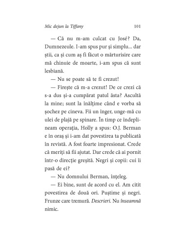 Mic dejun la Tiffany