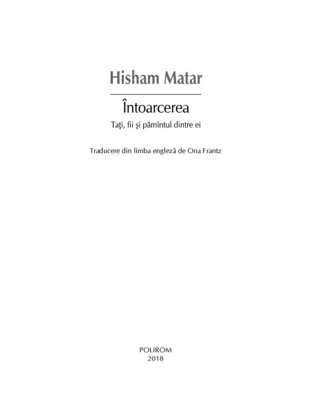 Întoarcerea