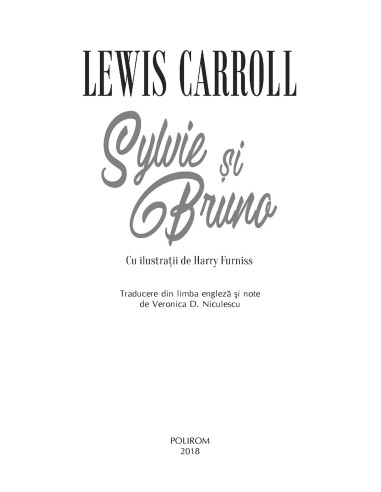 Sylvie şi Bruno Sylvie şi Bruno