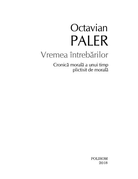 Vremea întrebărilor