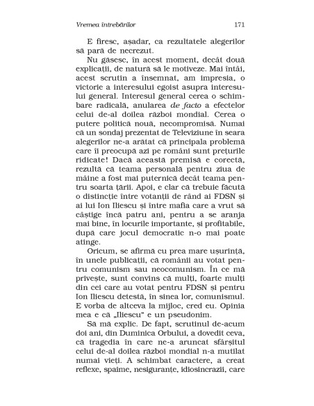Vremea întrebărilor