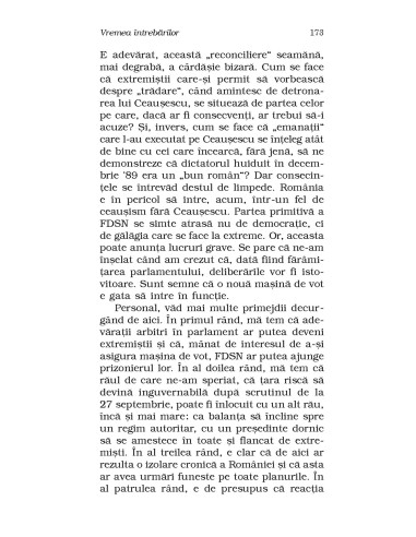 Vremea întrebărilor Vremea întrebărilor