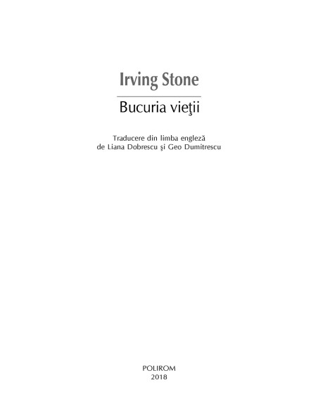 Bucuria vieţii (ediţia 2018)