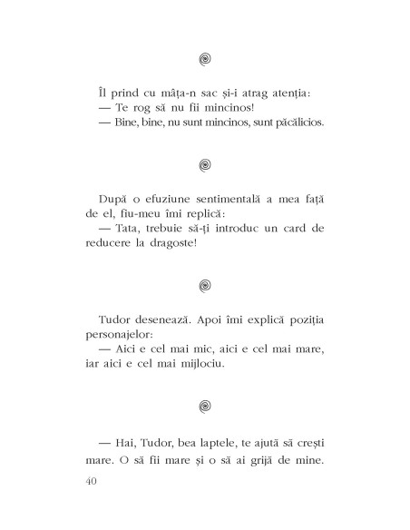 Tata, eu glumesc serios!