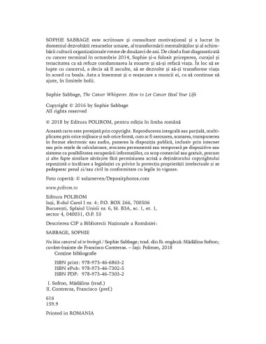 Nu lăsa cancerul să te învingă Nu lăsa cancerul să te învingă