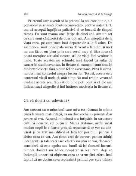 Nu lăsa cancerul să te învingă