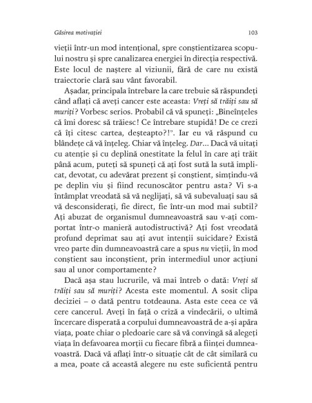 Nu lăsa cancerul să te învingă