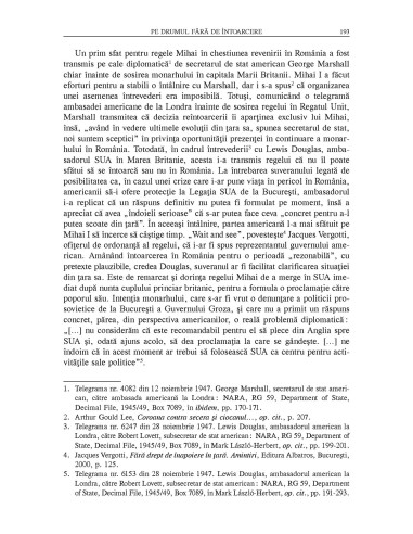 Regele, comuniştii şi Coroana