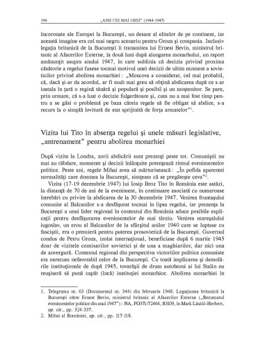 Regele, comuniştii şi Coroana....