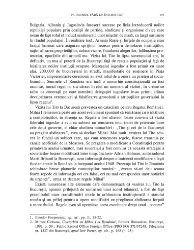 Regele, comuniştii şi Coroana