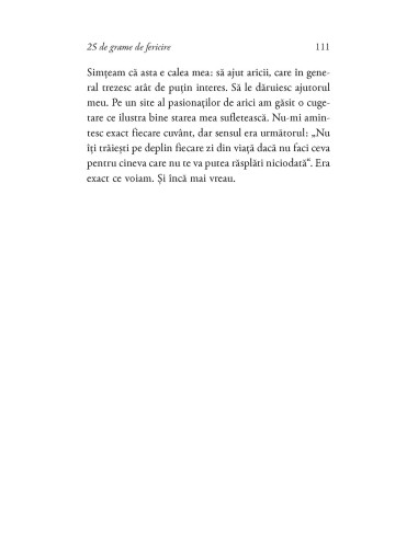 25 de grame de fericire 25 de grame de fericire