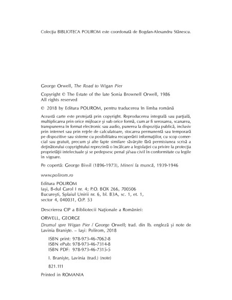 Drumul spre Wigan Pier