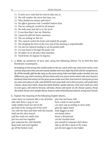 Inside English. Exerciţii de...