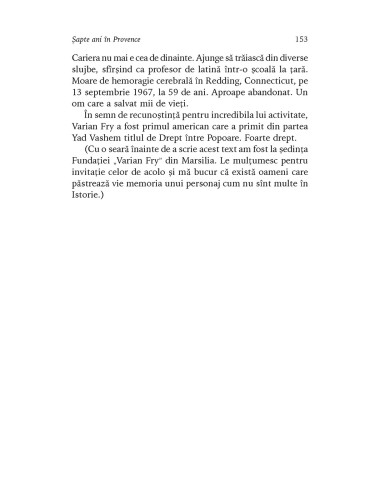 Șapte ani în Provence