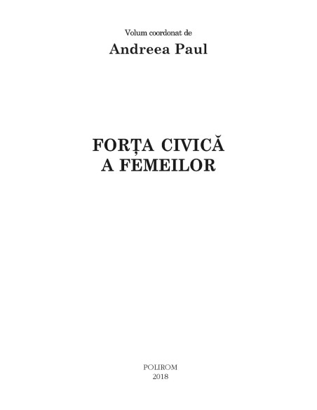 Forţa civică a femeilor