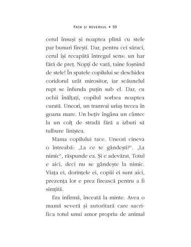 Faţa şi reversul Faţa şi reversul