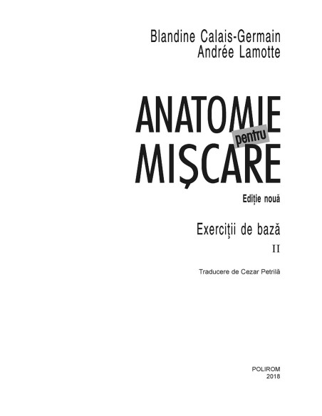 Anatomie pentru mişcare