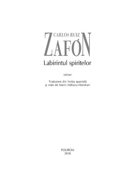 Labirintul spiritelor