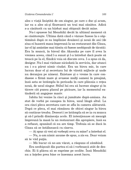 Uciderea Comandorului. Volumul I. O idee își face apariția