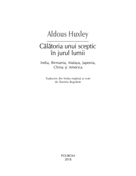 Călătoria unui sceptic în jurul lumii
