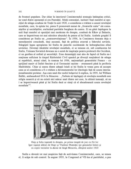 Vorbind în şoaptă. Viaţa privată în Rusia lui Stalin