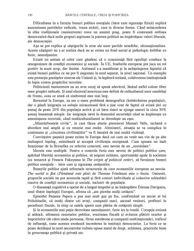 Băncile centrale, criza şi postcriza Băncile centrale, criza şi postcriza