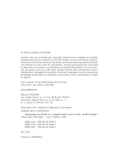 Zugzwang sau Strada cu o singură ieşire