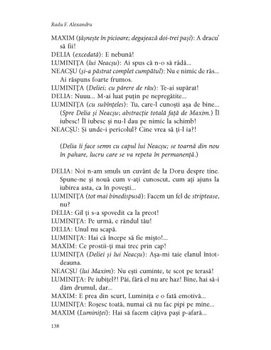 „Ultima dorinţă”. Comédii „Ultima dorinţă”. Comédii