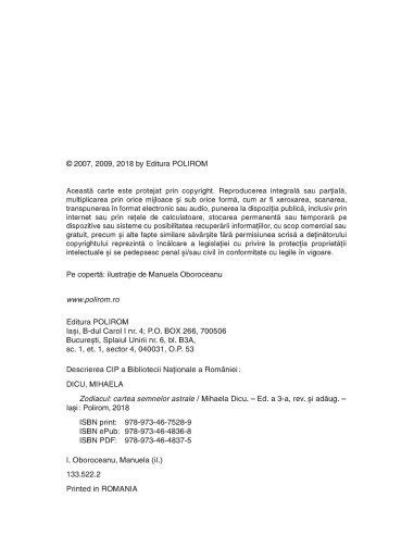 Zodiacul. Cartea semnelor astrale... Zodiacul. Cartea semnelor astrale...