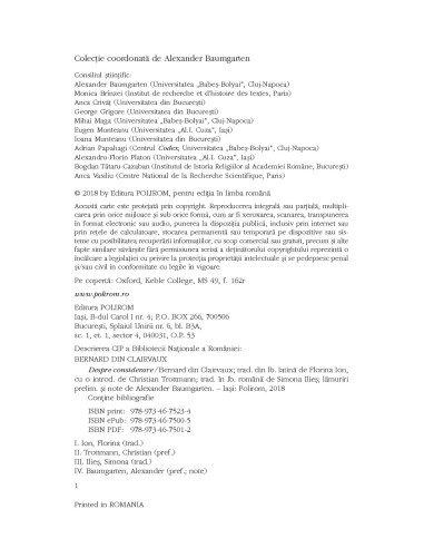 Despre considerare (ediţie bilingvă) Despre considerare (ediţie bilingvă)