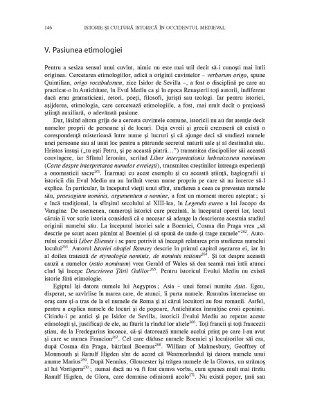 Istorie şi cultură istorică în Occidentul medieval