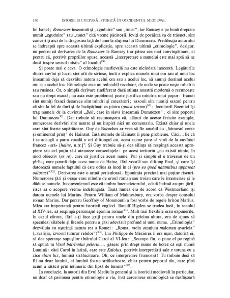 Istorie şi cultură istorică în Occidentul medieval