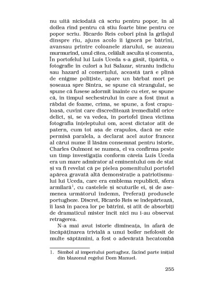Anul morţii lui Ricardo Reis