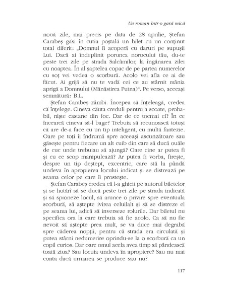 Un roman într-o gară mică
